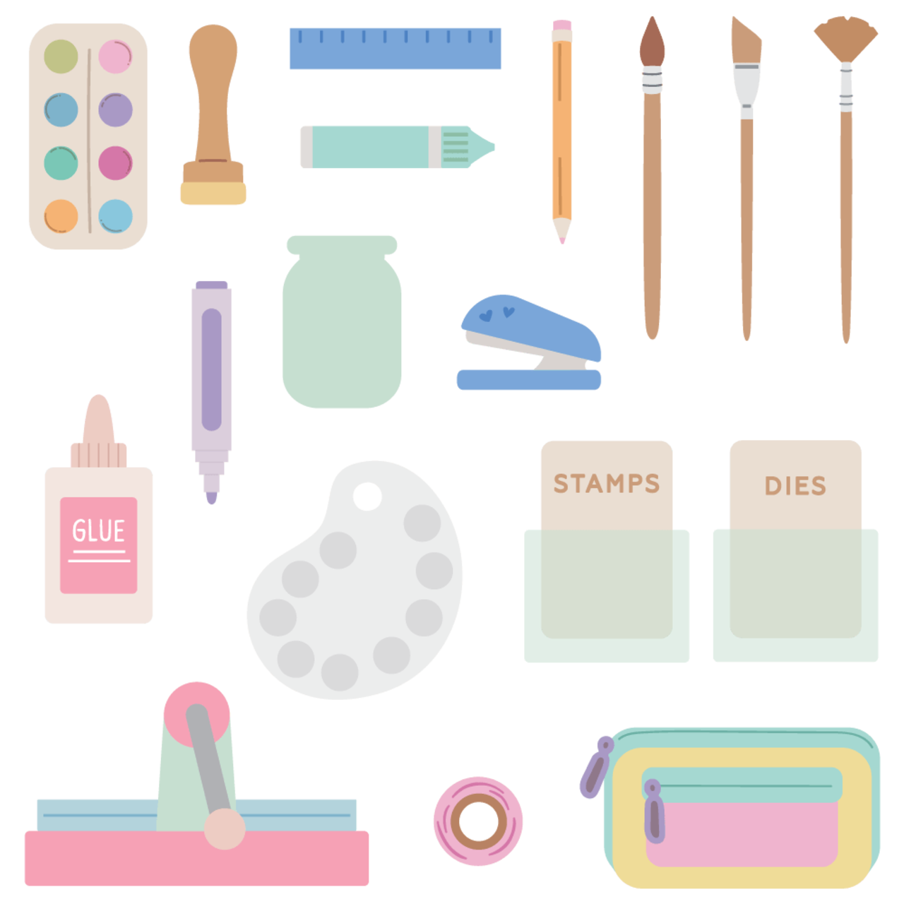 Lovely Layers: Paper Crafting Supplies - Honey Cuts - Stand-Alone Dies